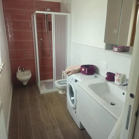 Red First Floor House